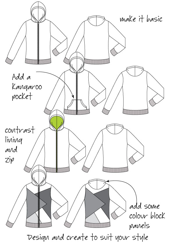 Womens-hoodie-variations – Measure Twice Cut Once