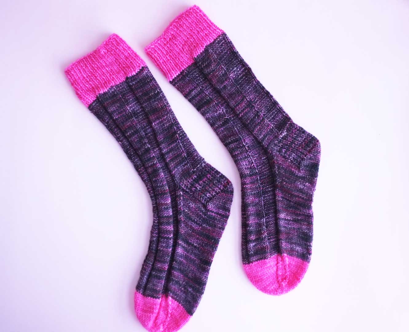 Dark Academia Super Wide Rib Socks